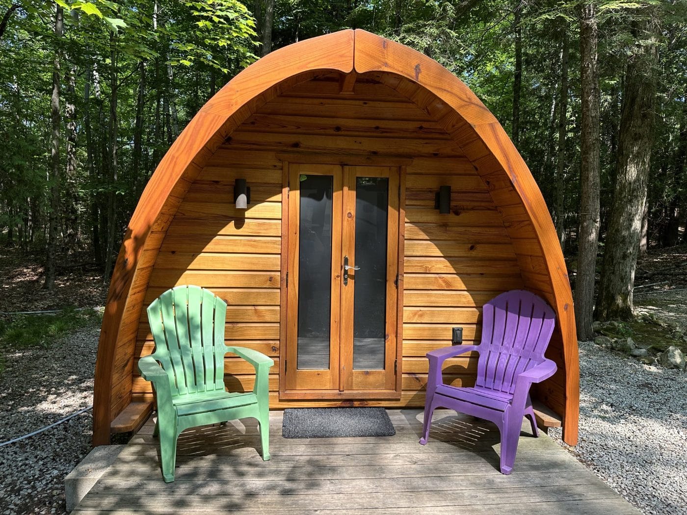 Glamping Cabin (Cabin #17) — Outside